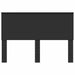Tăblie cap cu headboard Stejar Negru 150 cm Lemn compozit - WALTI WALTI