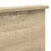 Tăblie cap cu headboard Stejar Sonoma 150 cm Lemn compozit - WALTI WALTI