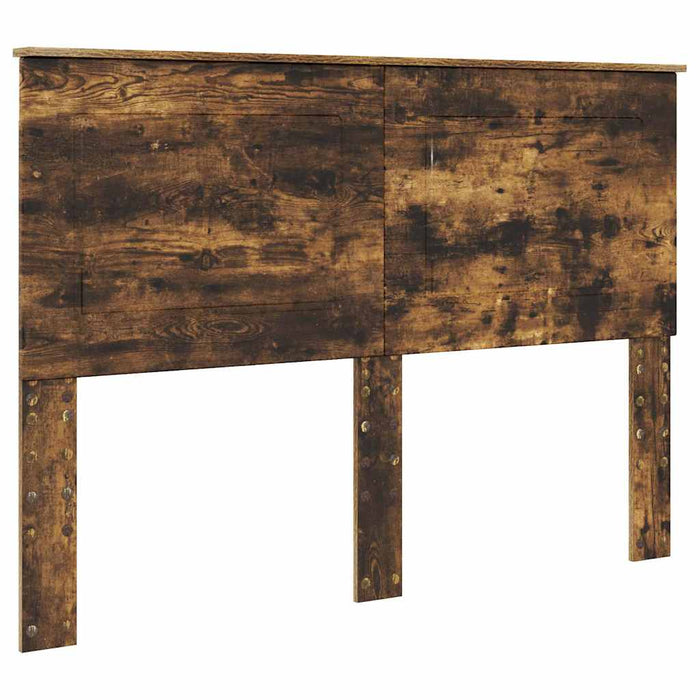 Tăblie cap cu headboard Stejar fumuriu 150 cm Lemn compozit - WALTI WALTI