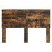 Tăblie cap cu headboard Stejar fumuriu 150 cm Lemn compozit - WALTI WALTI