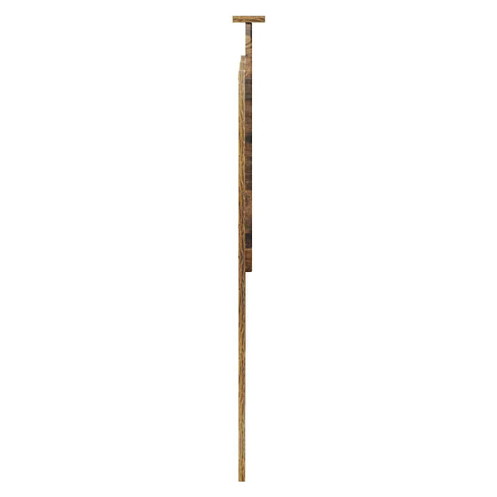 Tăblie cap cu headboard Stejar fumuriu 150 cm Lemn compozit - WALTI WALTI
