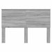 Tăblie cap cu headboard Gri Sonoma 150 cm Lemn compozit - WALTI WALTI