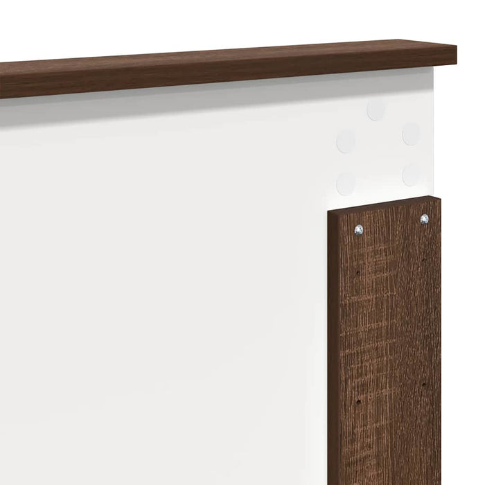 Tăblie cap cu headboard Stejar închis 150 cm Lemn compozit - WALTI WALTI