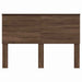 Tăblie cap cu headboard Stejar închis 150 cm Lemn compozit - WALTI WALTI