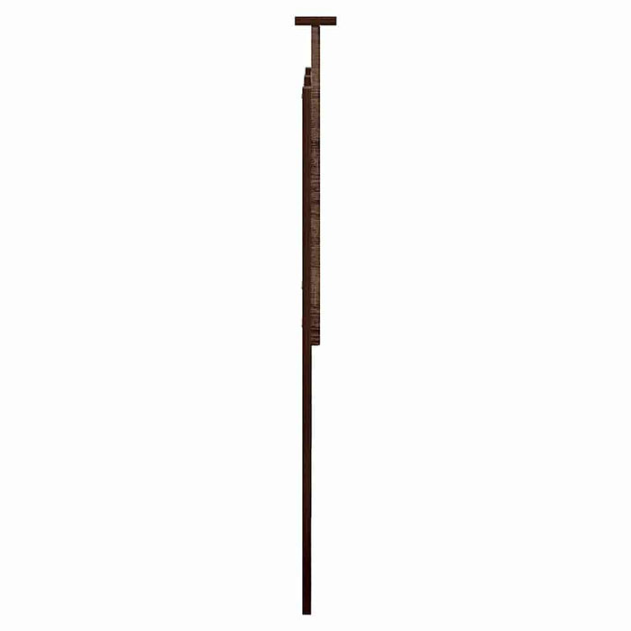 Tăblie cap cu headboard Stejar închis 150 cm Lemn compozit - WALTI WALTI