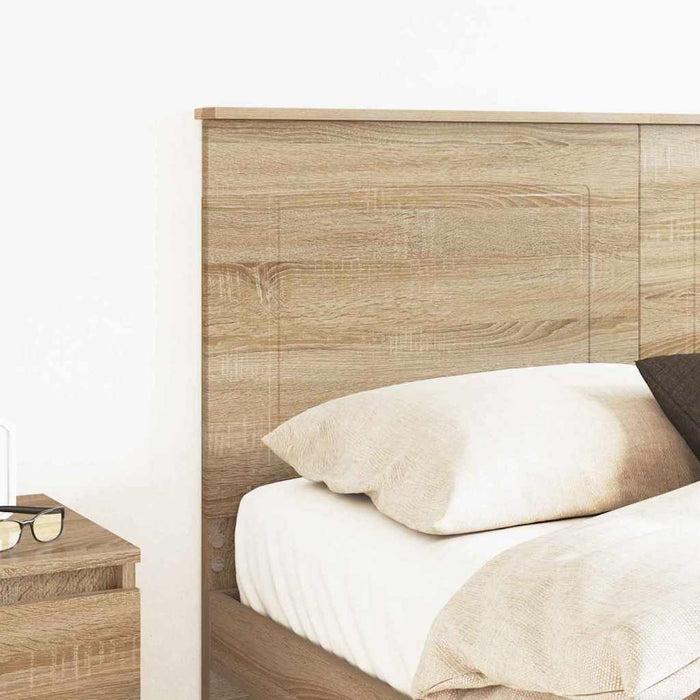 Tăblie cap cu headboard Stejar Sonoma 140 cm Lemn compozit - WALTI WALTI