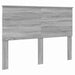 Tăblie cap cu headboard Gri Sonoma 140 cm Lemn compozit - WALTI WALTI
