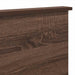 Tăblie cap cu headboard Stejar închis 140 cm Lemn compozit - WALTI WALTI