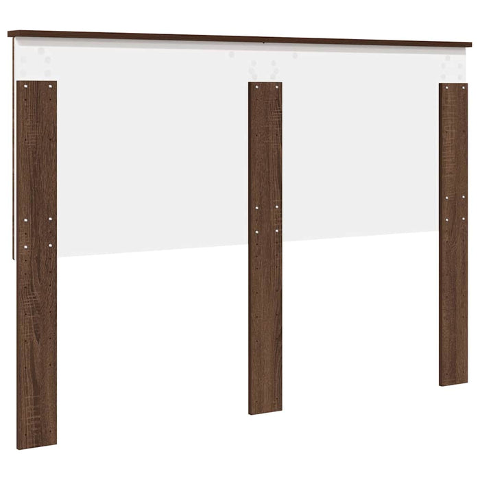 Tăblie cap cu headboard Stejar închis 140 cm Lemn compozit - WALTI WALTI