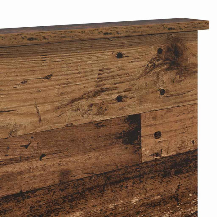 Tăblie cap cu headboard Lemn Vechi 140 cm Lemn compozit - WALTI WALTI