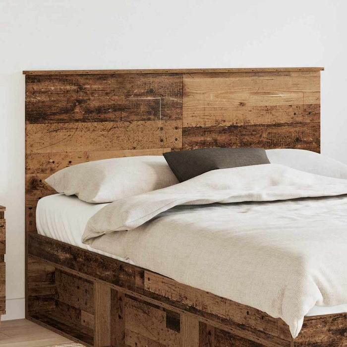 Tăblie cap cu headboard Lemn Vechi 140 cm Lemn compozit - WALTI WALTI