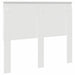 Tăblie cap cu headboard Alb 135 cm Lemn compozit - WALTI WALTI