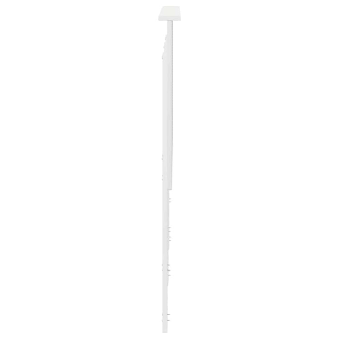 Tăblie cap cu headboard Alb 135 cm Lemn compozit - WALTI WALTI