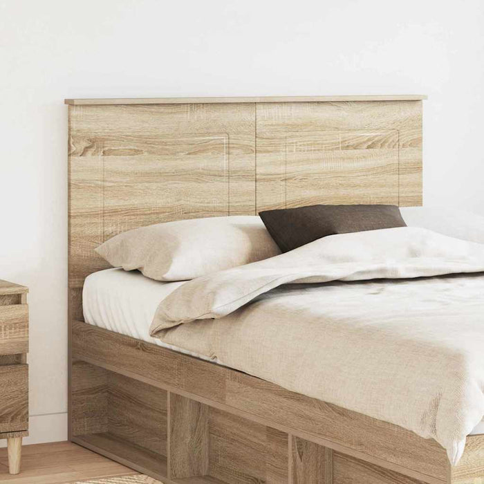 Tăblie cap cu headboard Stejar Sonoma 135 cm Lemn compozit - WALTI WALTI