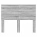 Tăblie cap cu headboard Gri Sonoma 135 cm Lemn compozit - WALTI WALTI
