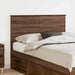 Tăblie cap cu headboard Stejar închis 135 cm Lemn compozit - WALTI WALTI