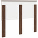 Tăblie cap cu headboard Stejar închis 135 cm Lemn compozit - WALTI WALTI