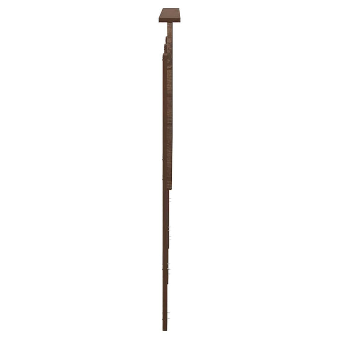 Tăblie cap cu headboard Stejar închis 135 cm Lemn compozit - WALTI WALTI