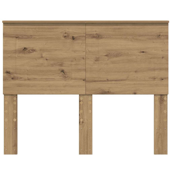 Tăblie cap cu headboard Stejar Artizanal 135 cm Lemn compozit - WALTI WALTI