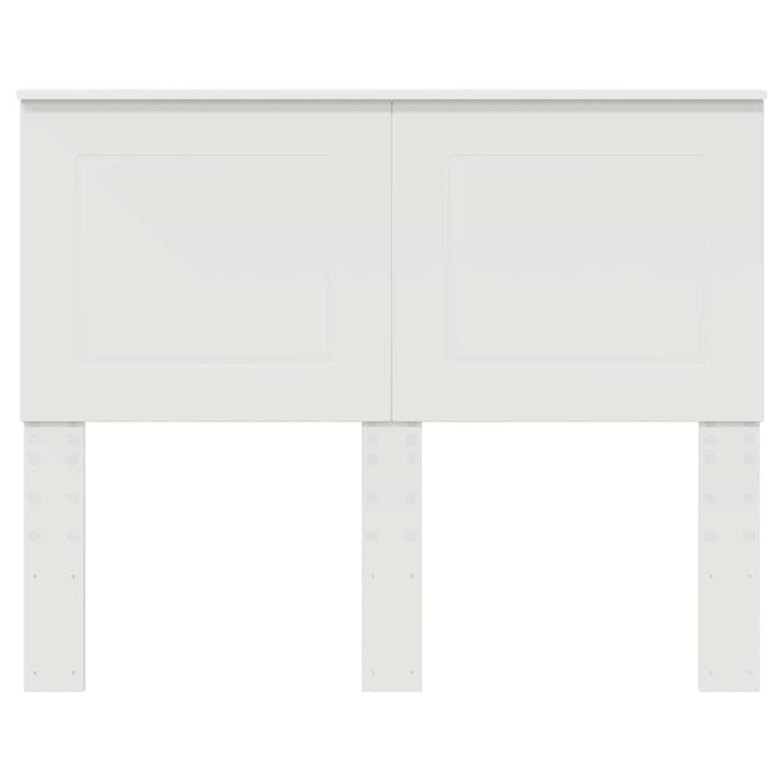 Tăblie cap cu headboard Alb 120 cm Lemn compozit - WALTI WALTI