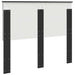 Tăblie cap cu headboard Stejar Negru 120 cm Lemn compozit - WALTI WALTI