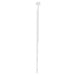 Tăblie cap cu headboard Alb lucios 120 cm Lemn compozit - WALTI WALTI