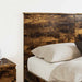Tăblie cap cu headboard Stejar fumuriu 120 cm Lemn compozit - WALTI WALTI