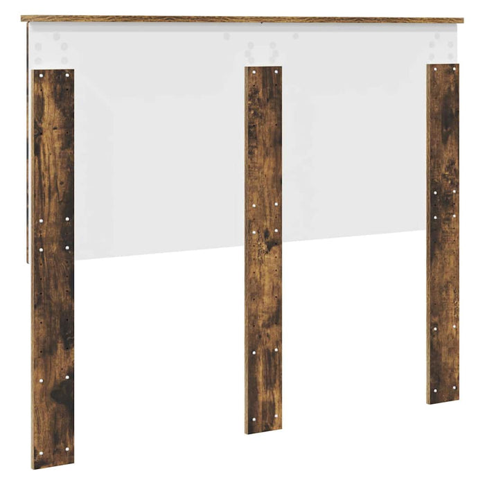 Tăblie cap cu headboard Stejar fumuriu 120 cm Lemn compozit - WALTI WALTI