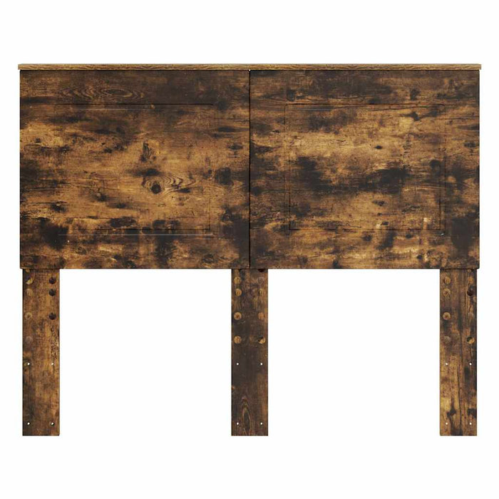 Tăblie cap cu headboard Stejar fumuriu 120 cm Lemn compozit - WALTI WALTI