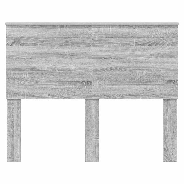 Tăblie cap cu headboard Gri Sonoma 120 cm Lemn compozit - WALTI WALTI