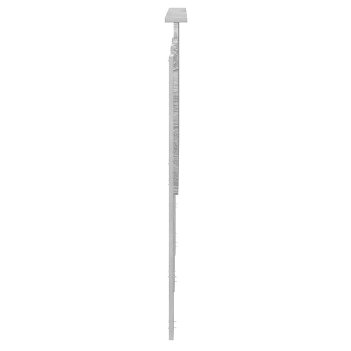 Tăblie cap cu headboard Gri Sonoma 120 cm Lemn compozit - WALTI WALTI