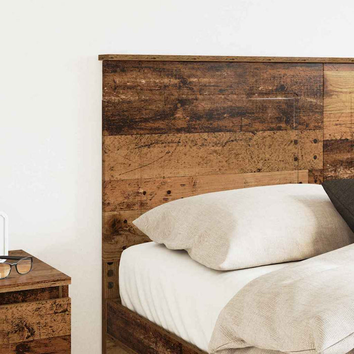 Tăblie cap cu headboard Lemn Vechi 120 cm Lemn compozit - WALTI WALTI