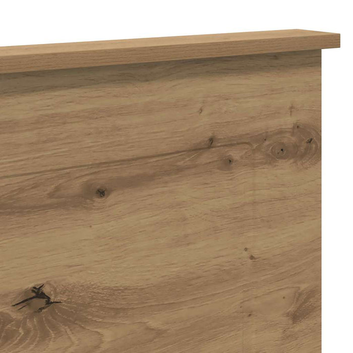 Tăblie cap cu headboard Stejar Artizanal 120 cm Lemn compozit - WALTI WALTI