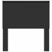 Tăblie cap cu headboard Stejar Negru 100 cm Lemn compozit - WALTI WALTI
