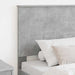 Tăblie cap cu headboard Gri din beton 100 cm Lemn compozit - WALTI WALTI