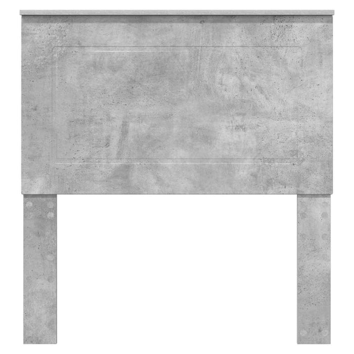 Tăblie cap cu headboard Gri din beton 100 cm Lemn compozit - WALTI WALTI
