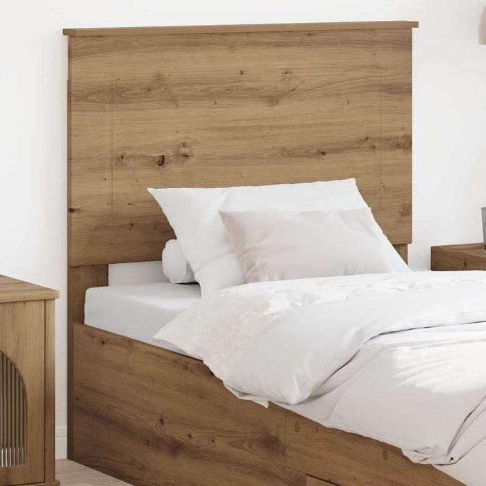 Tăblie cap cu headboard Stejar Artizanal 100 cm Lemn compozit - WALTI WALTI