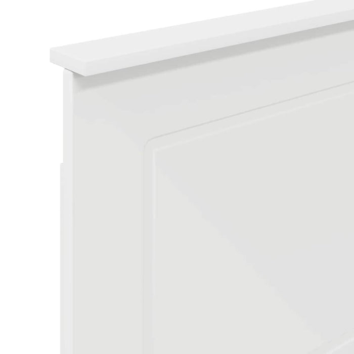 Tăblie cap cu headboard Alb 90 cm Lemn compozit - WALTI WALTI