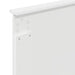 Tăblie cap cu headboard Alb 90 cm Lemn compozit - WALTI WALTI