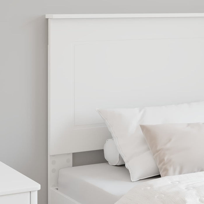 Tăblie cap cu headboard Alb 90 cm Lemn compozit - WALTI WALTI