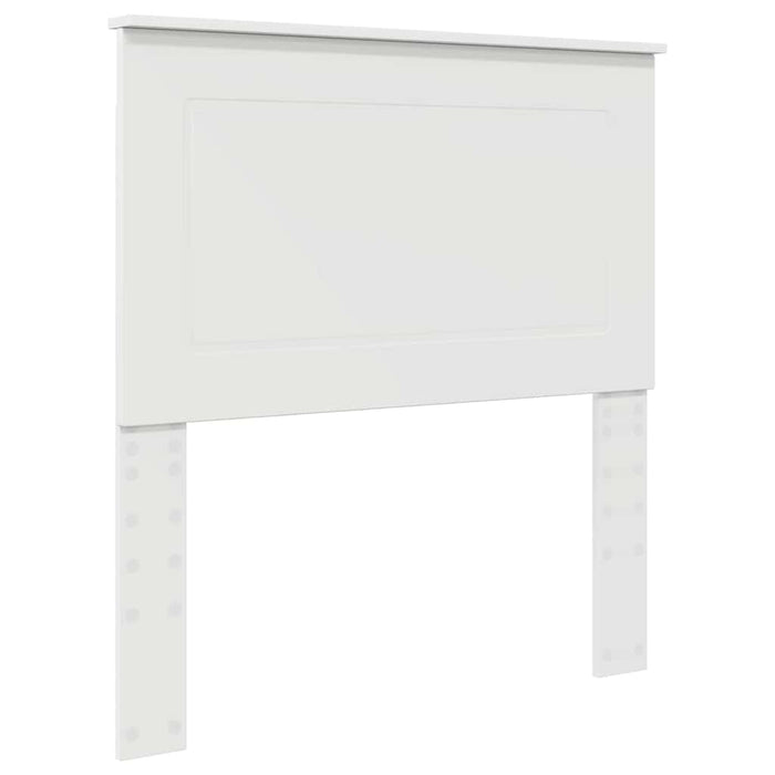 Tăblie cap cu headboard Alb 90 cm Lemn compozit - WALTI WALTI