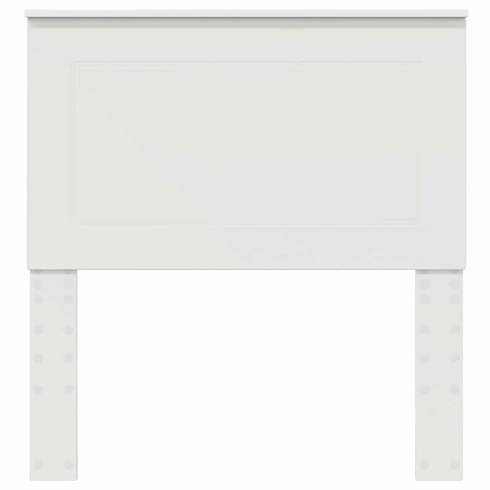 Tăblie cap cu headboard Alb 90 cm Lemn compozit - WALTI WALTI
