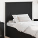 Tăblie cap cu headboard Stejar Negru 90 cm Lemn compozit - WALTI WALTI