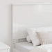 Tăblie cap cu headboard Alb lucios 90 cm Lemn compozit - WALTI WALTI