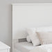 Tăblie cap cu headboard Alb 80 cm Lemn compozit - WALTI WALTI