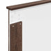 Tăblie cap cu headboard Stejar închis 80 cm Lemn compozit - WALTI WALTI