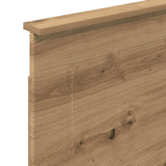 Tăblie cap cu headboard Stejar Artizanal 80 cm Lemn compozit - WALTI WALTI