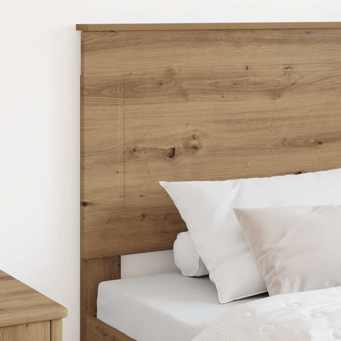 Tăblie cap cu headboard Stejar Artizanal 80 cm Lemn compozit - WALTI WALTI