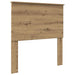 Tăblie cap cu headboard Stejar Artizanal 80 cm Lemn compozit - WALTI WALTI