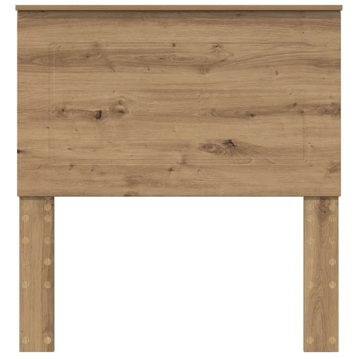 Tăblie cap cu headboard Stejar Artizanal 80 cm Lemn compozit - WALTI WALTI
